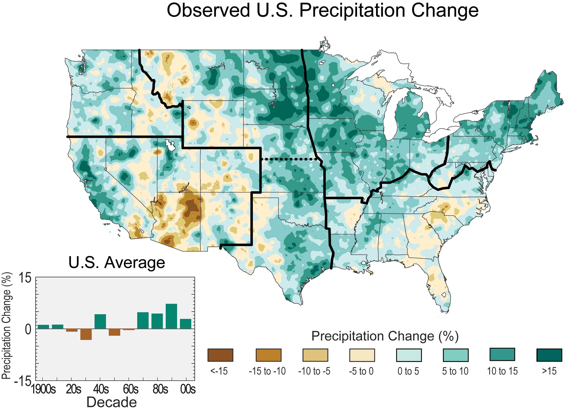Observed U.S. Precipitation Change