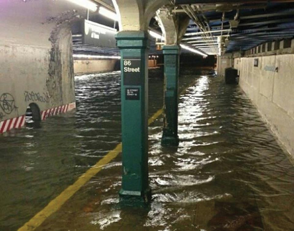 flooded subway